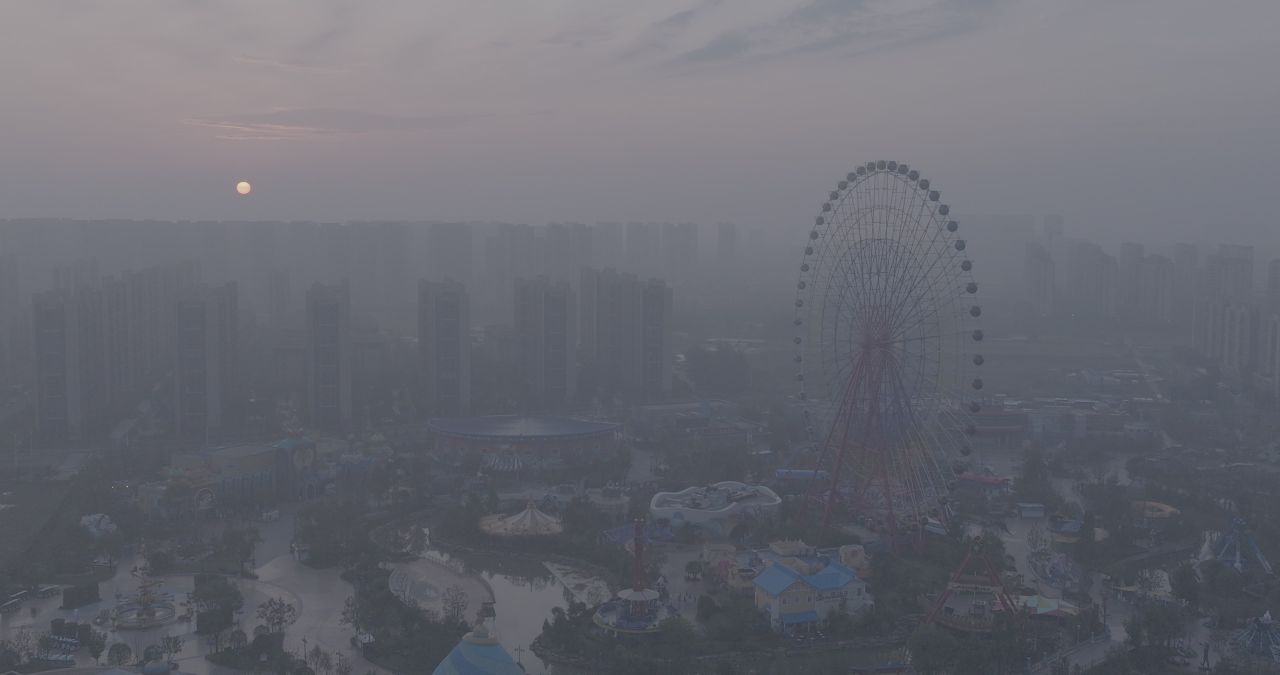 航拍郑州海昌海洋公园 1