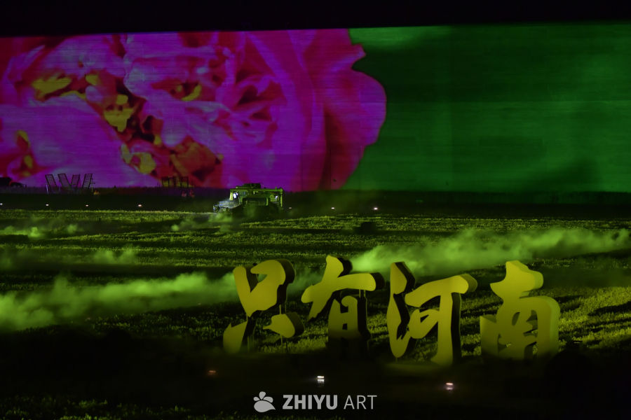 夜幕下的农业之光
