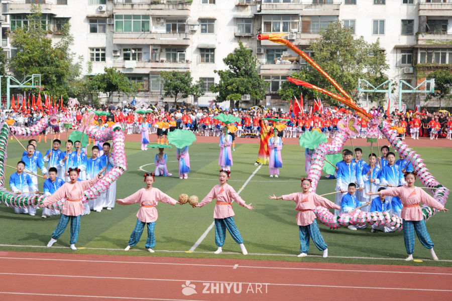 中小学生体育活动展示 155