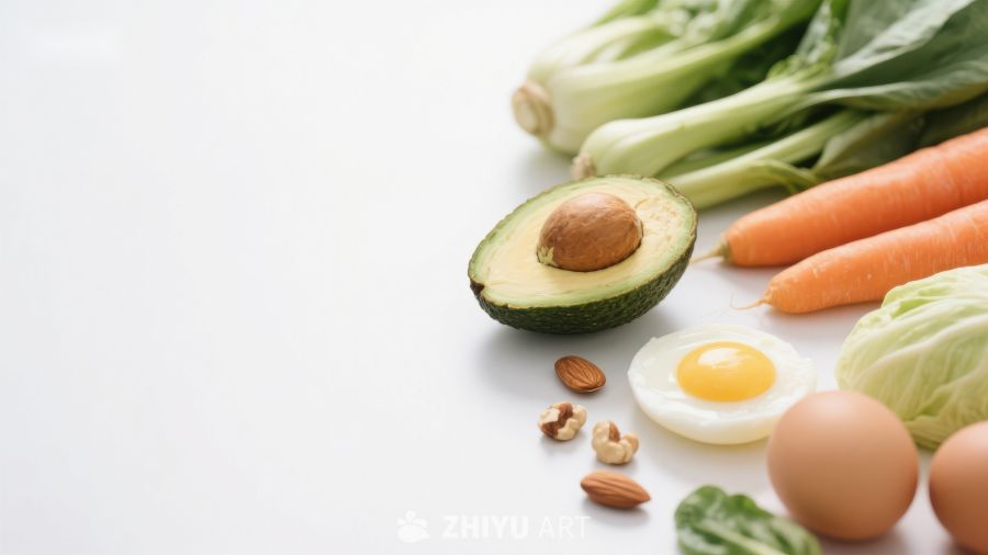 新鲜食材：蔬菜、水果与鸡蛋