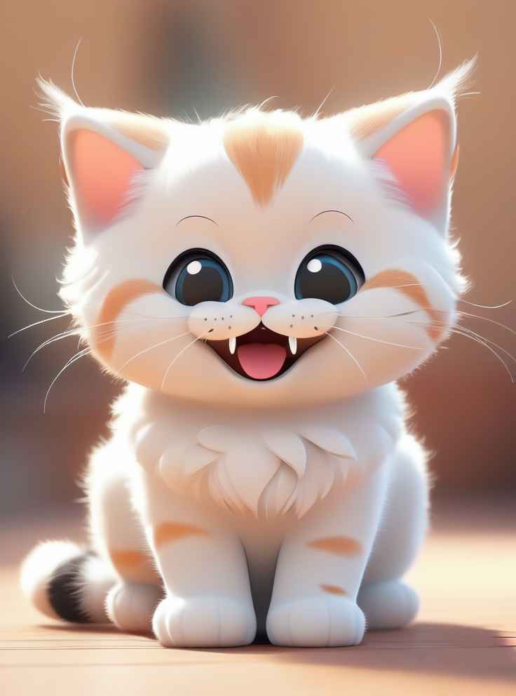 微笑猫咪