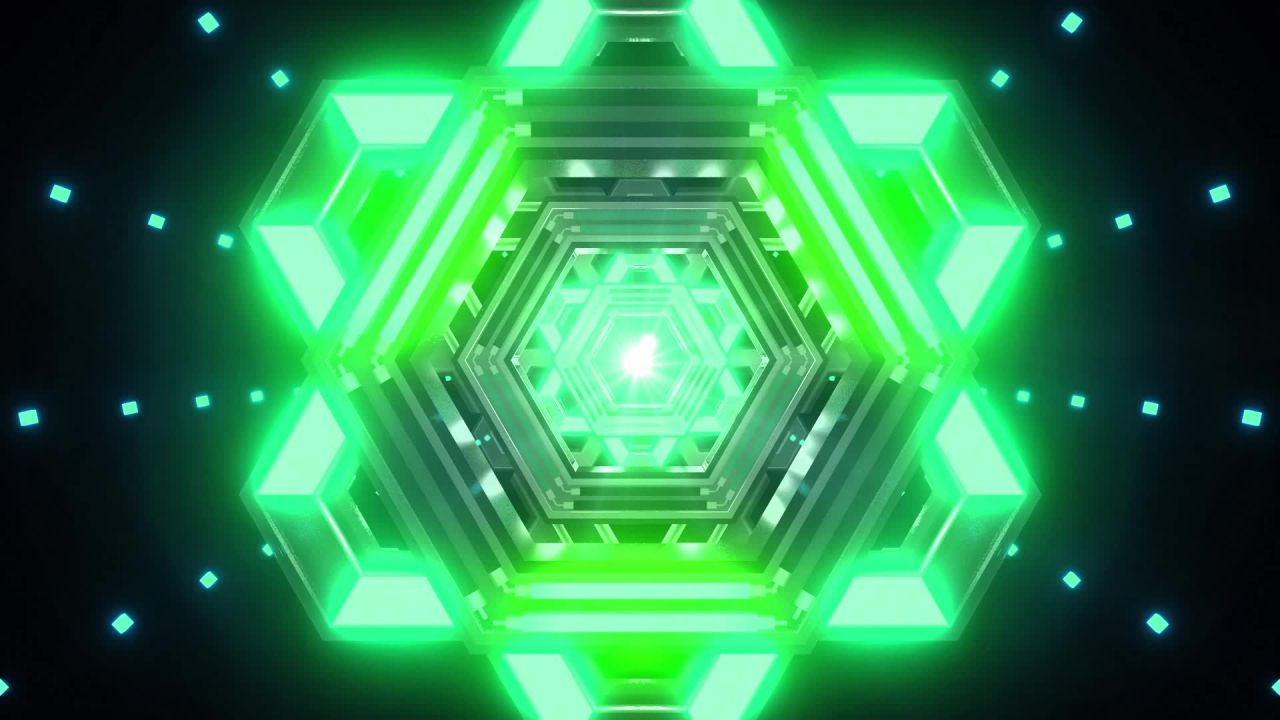 动感酷炫万花筒光电线条穿梭电音 73