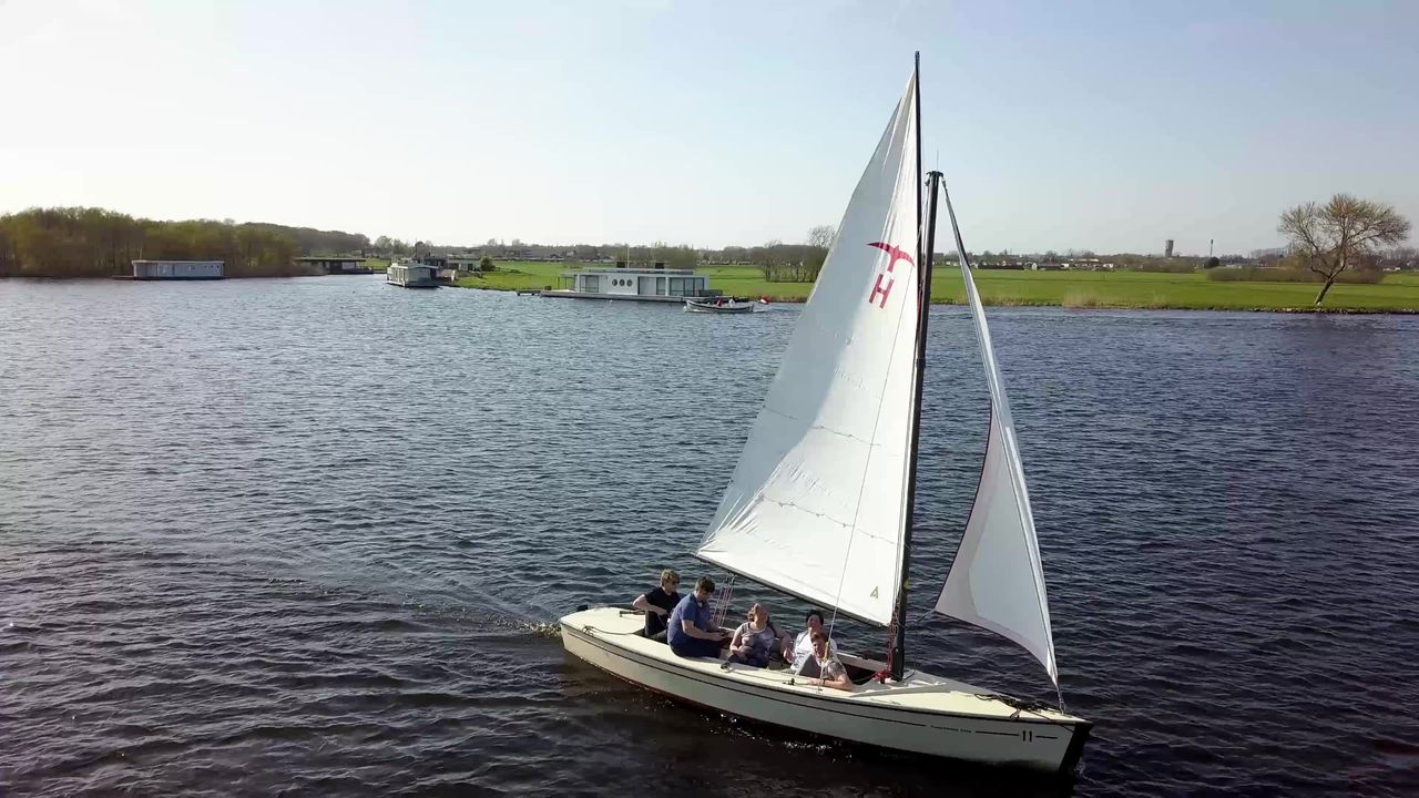 荷兰帆船湖帆水
