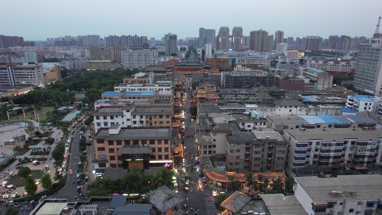 许昌曹魏古城航拍