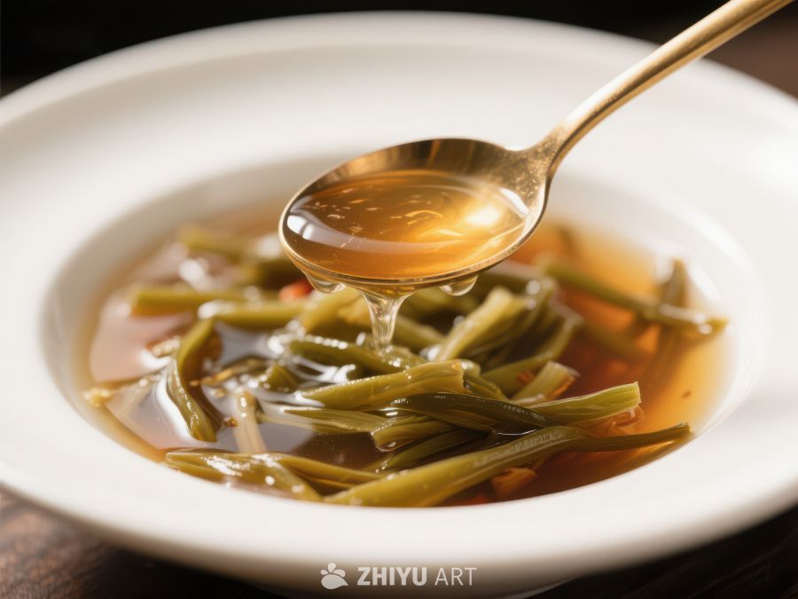 清汤绿蔬，勺舀浓香 1231