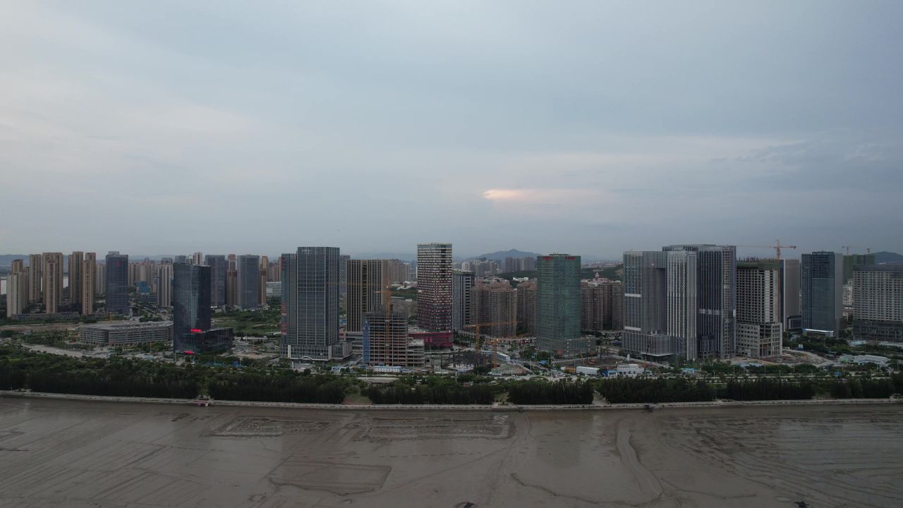 福建泉州湾航拍