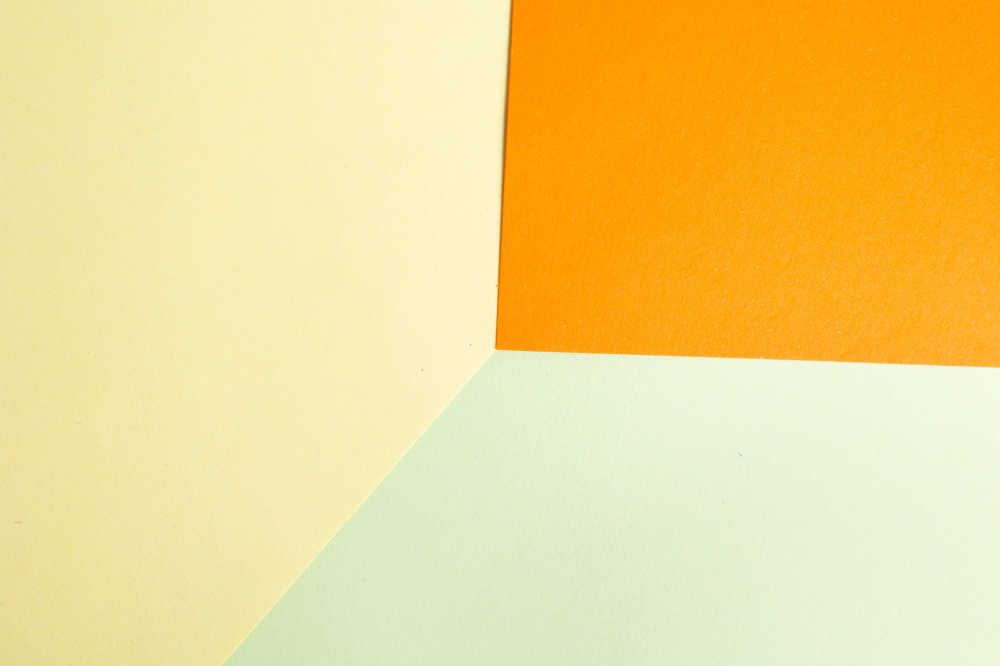 创意线条彩色的办公文具卡纸背景素材 40