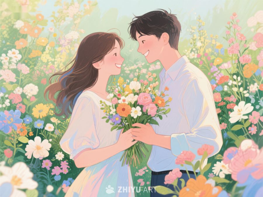 花丛中的浪漫时刻 296