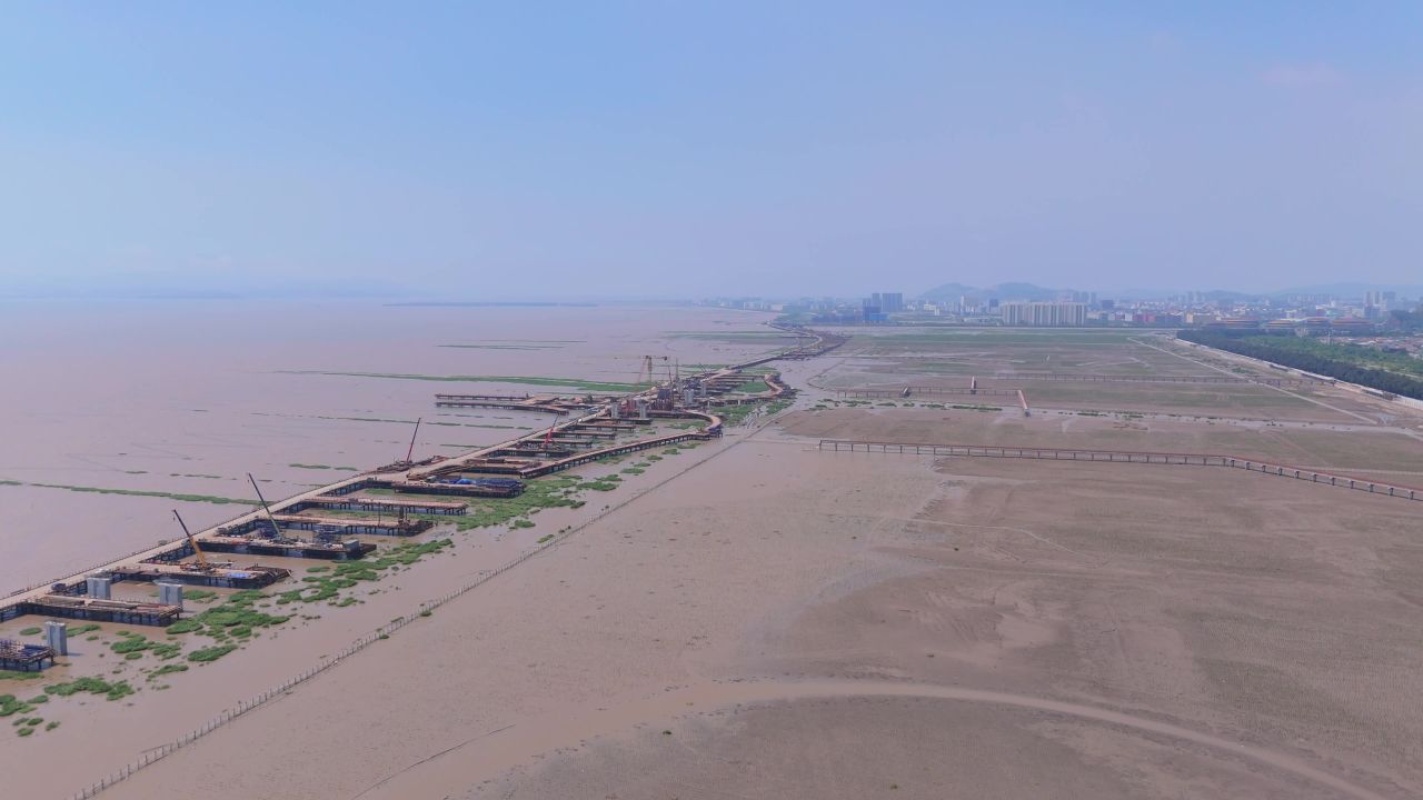 乐清滨海大道建设 4