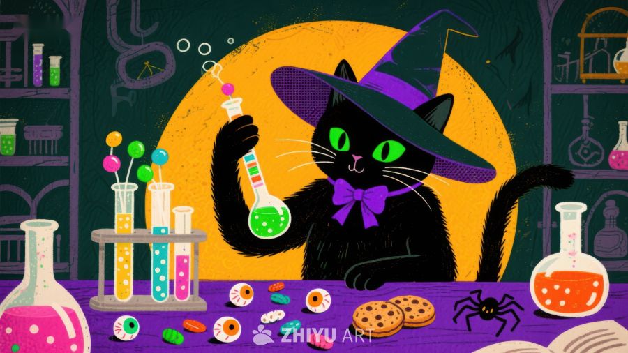 魔法猫的实验之夜