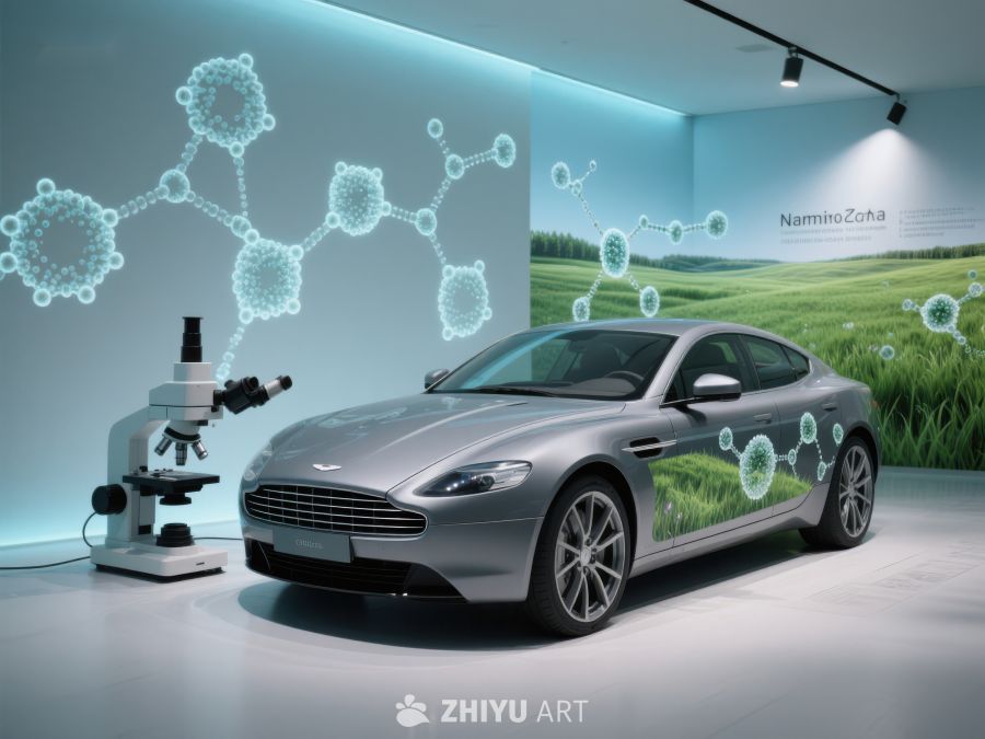 未来汽车与科学元素展示 426