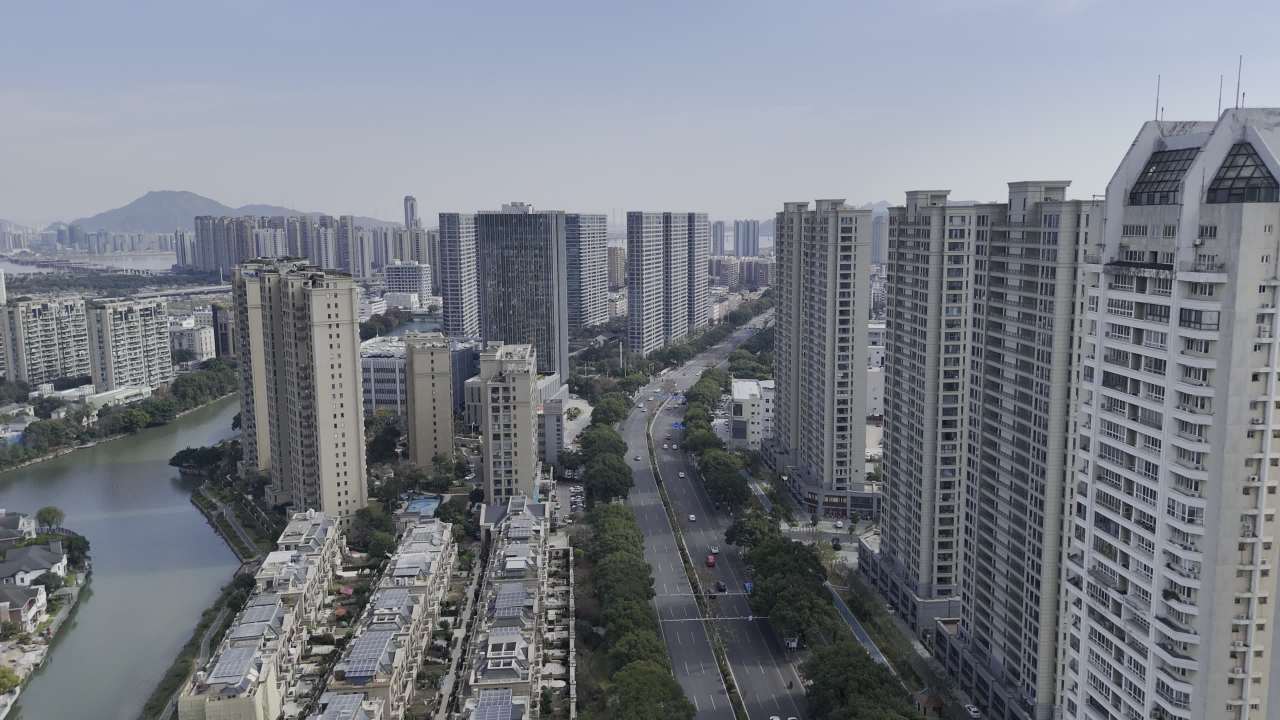 温州新城航拍素材 27