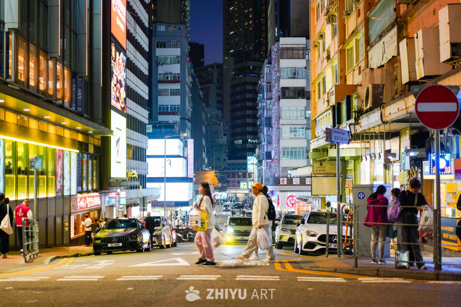 香港尖沙咀夜景扫街 11