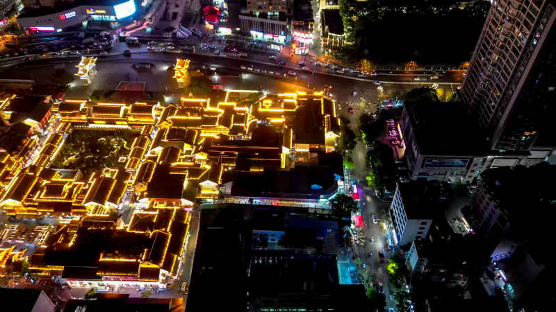 云南昆明城市夜景