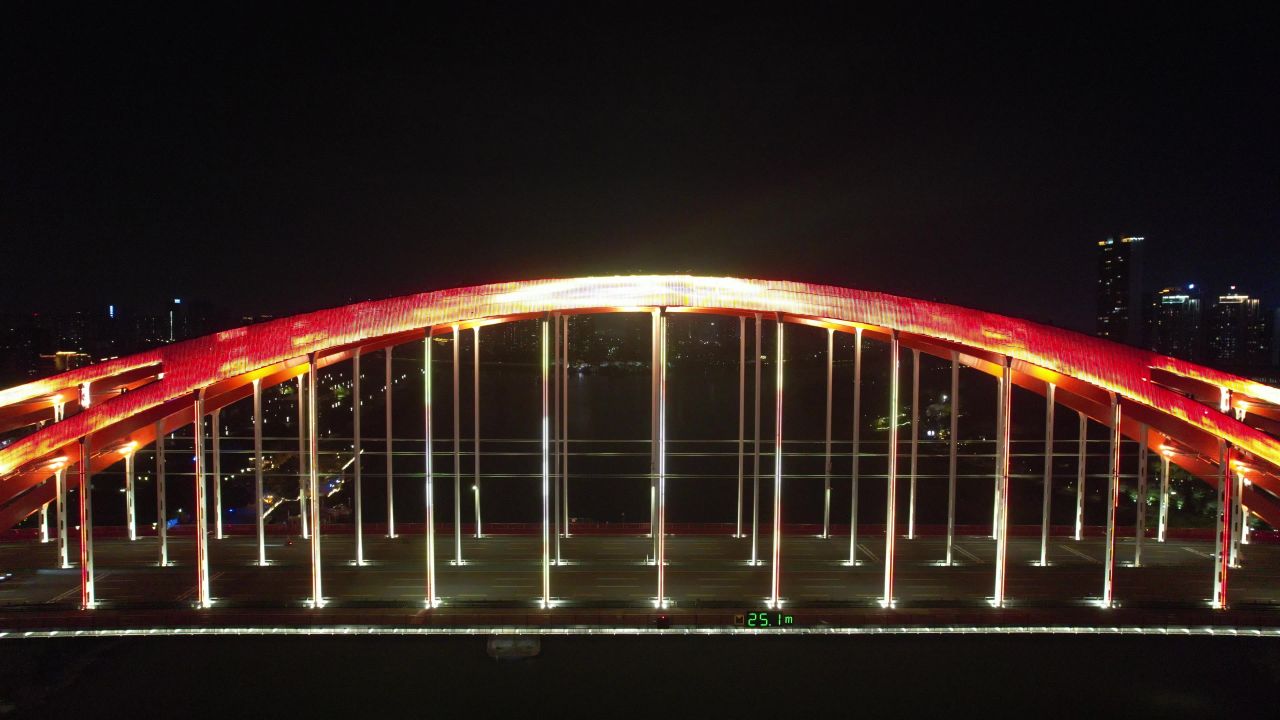 广东佛山城市夜景