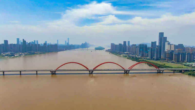 湖南长沙福元路湘江大桥