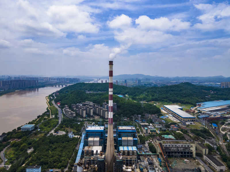 湖南株洲城市风光航拍