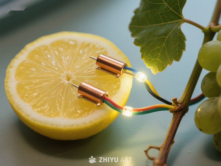 柠檬与葡萄枝上的电路实验 312