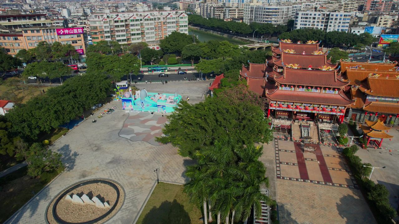 航拍福清茶亭西涧寺 6