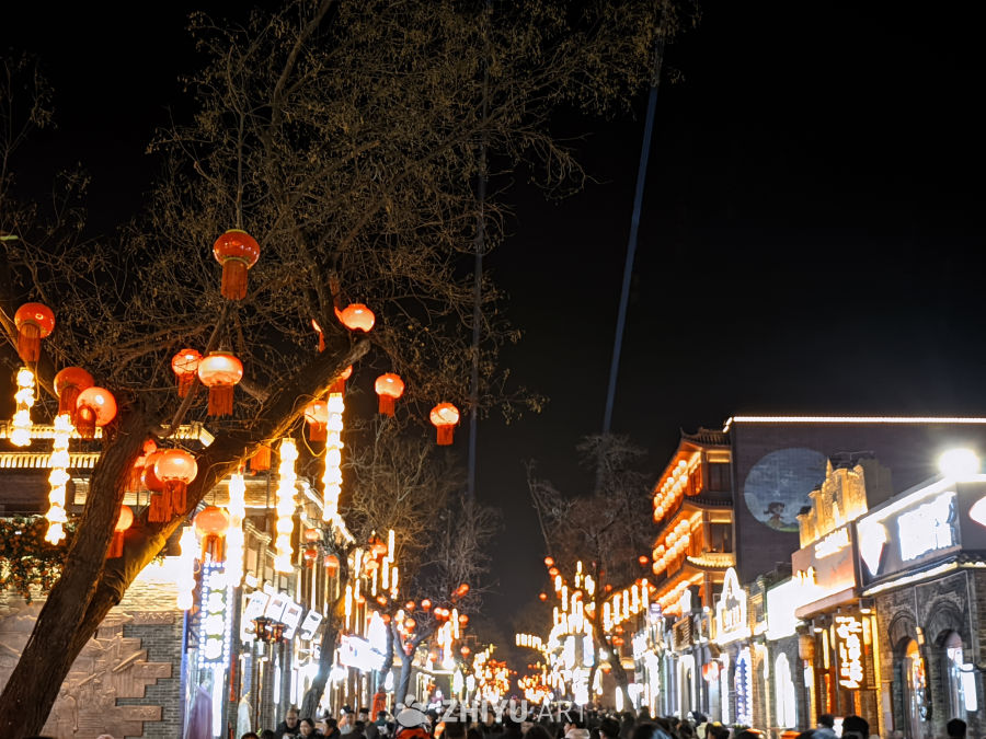 夜市灯火