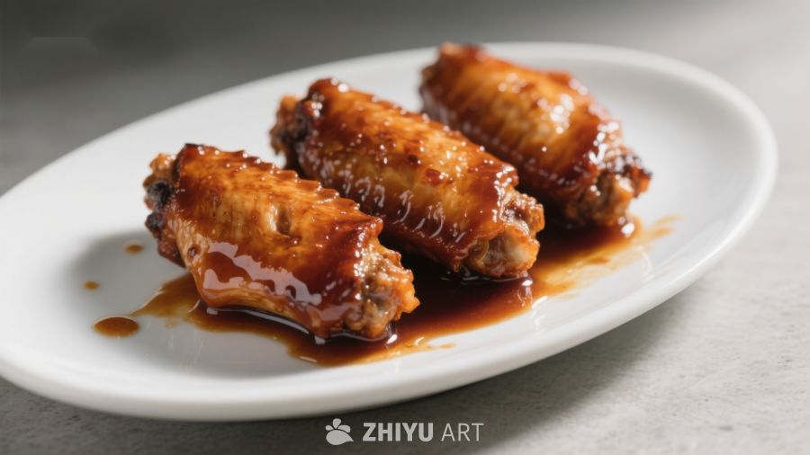 酱汁鸡翅，美味诱人