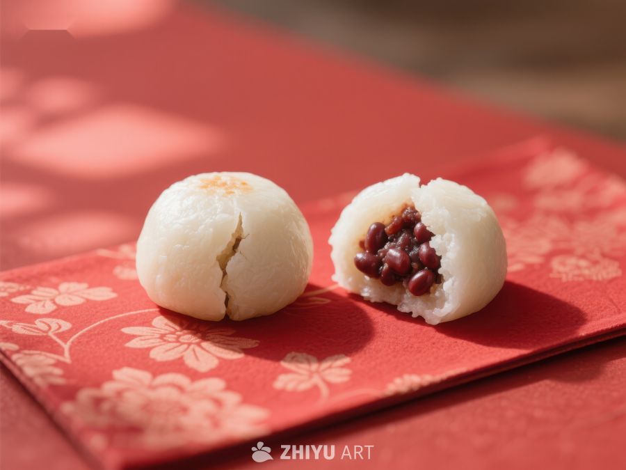 红豆汤圆，传统美食的甜蜜诱惑 319