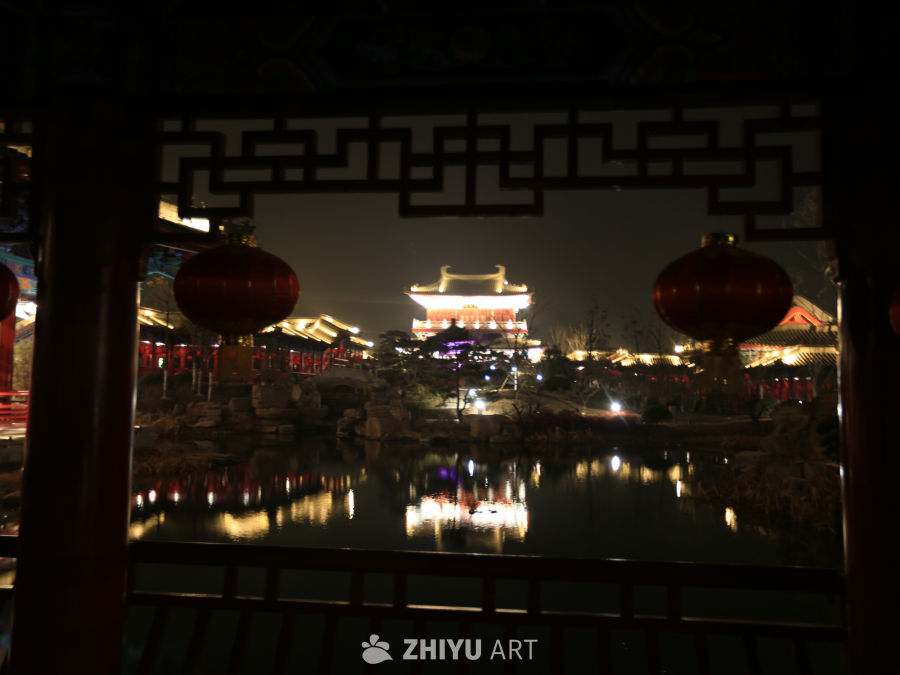 夜色中的古韵