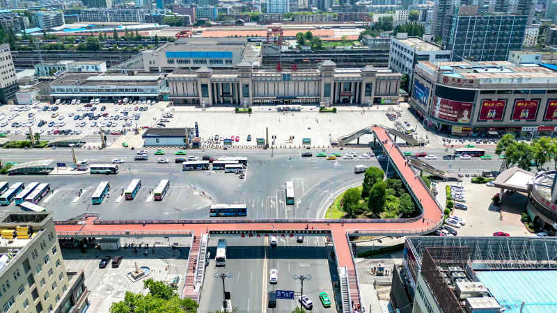 湖北襄阳城市风光旅游景区航拍摄影图 
