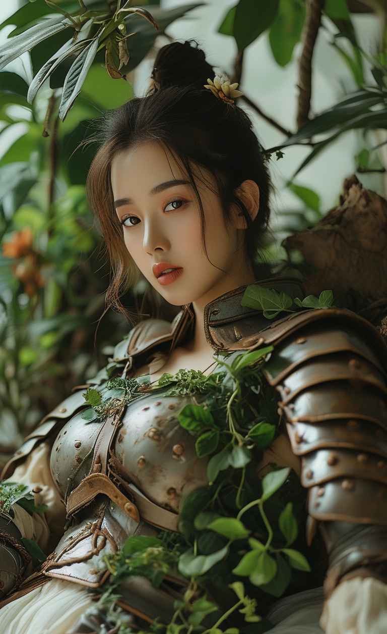 野人美女户外植物 26