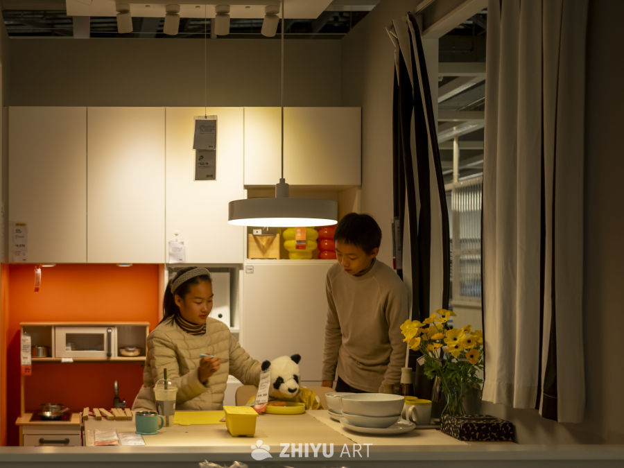 厨房里的温馨时光