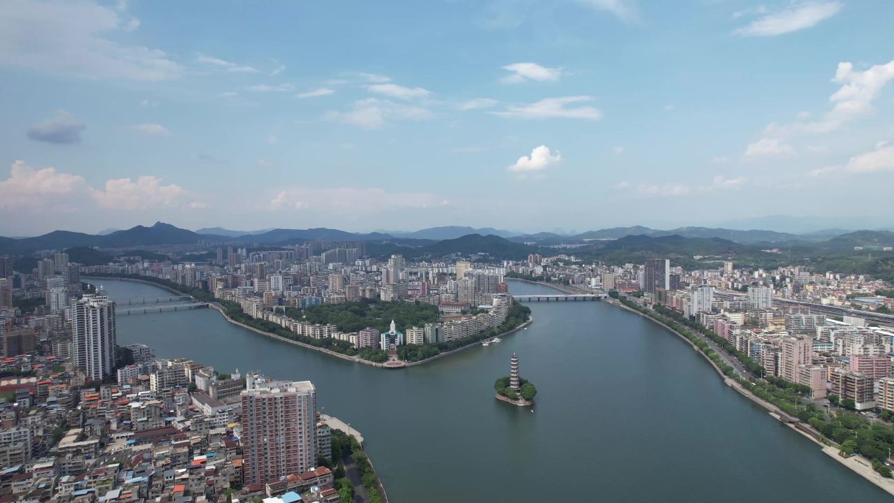 航拍广东韶关