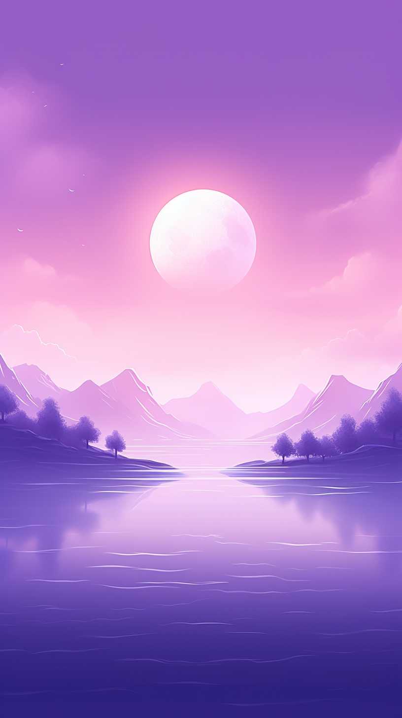 紫色背景艺术图