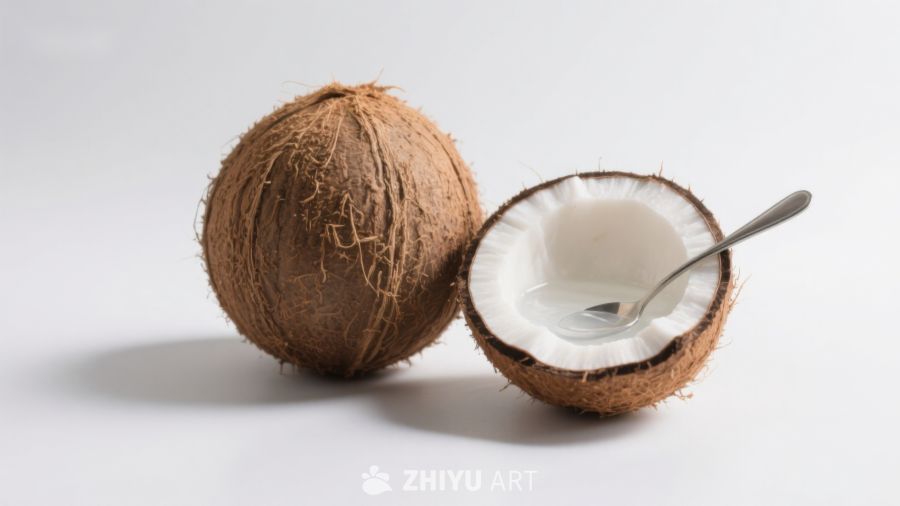 椰子与勺子：清新自然的健康美味
