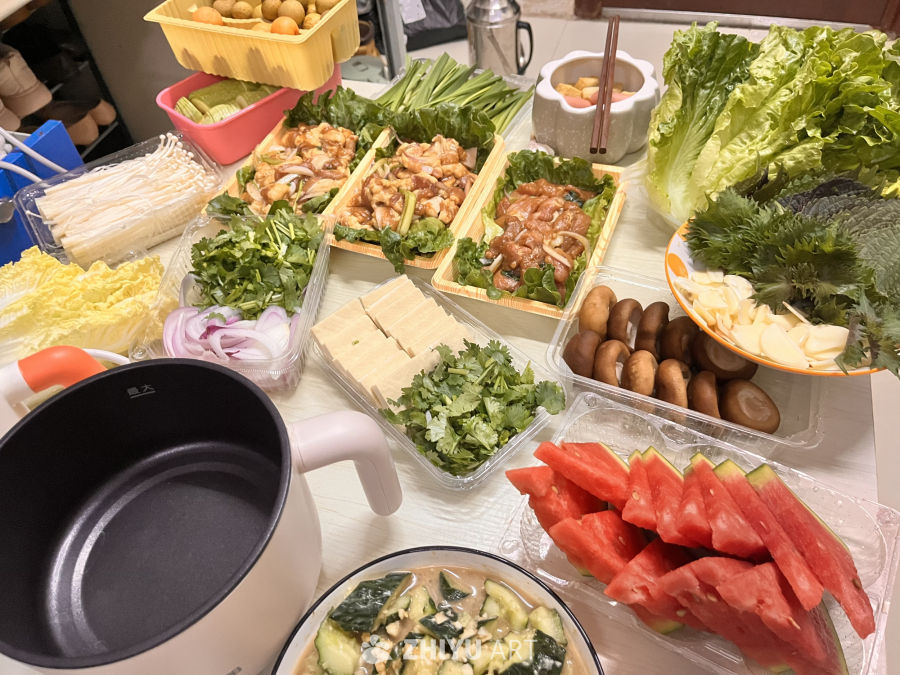 夏日家庭火锅盛宴
