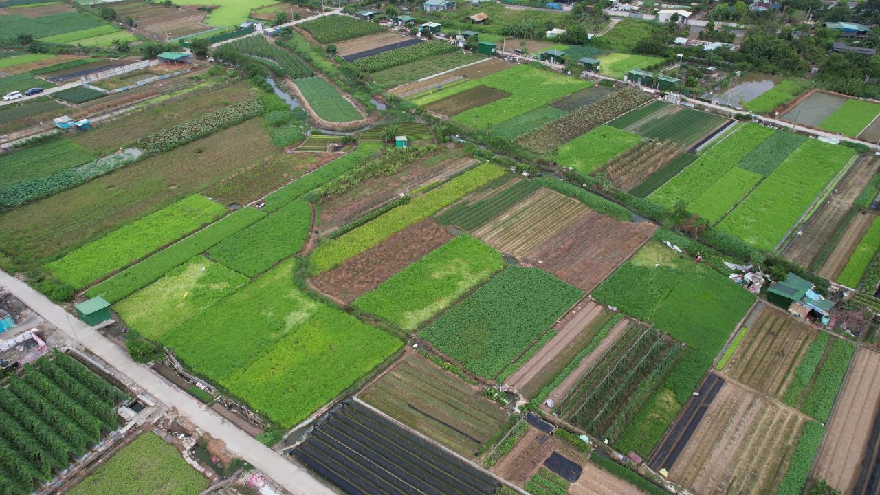 城郊农业基地航拍 18