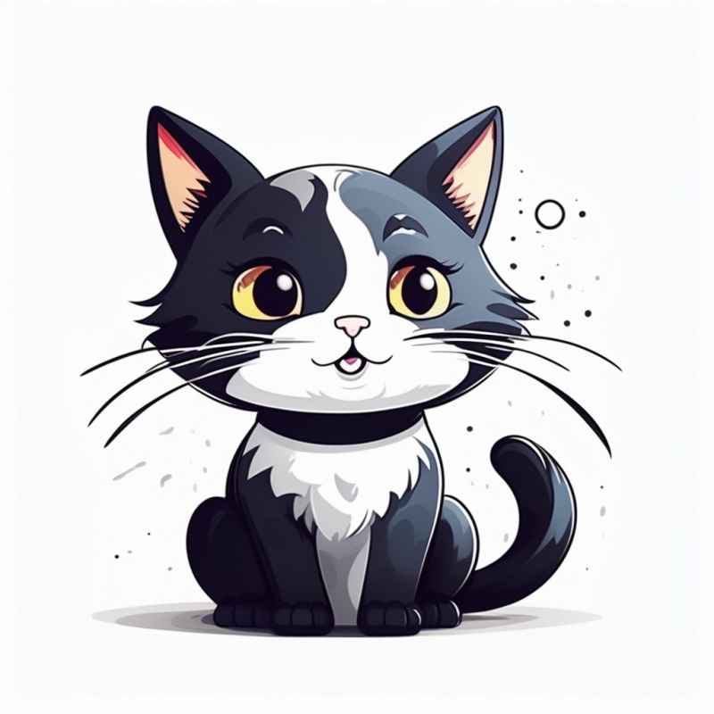 可爱的猫咪独立元素 18