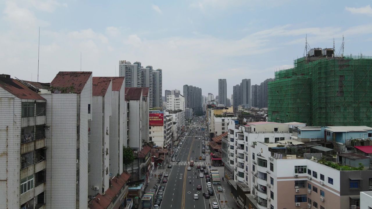 莆田 城市建设 航拍 福建