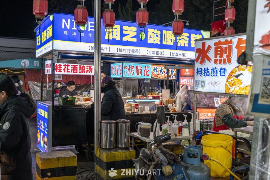 街头小吃人间烟火深夜食堂 25