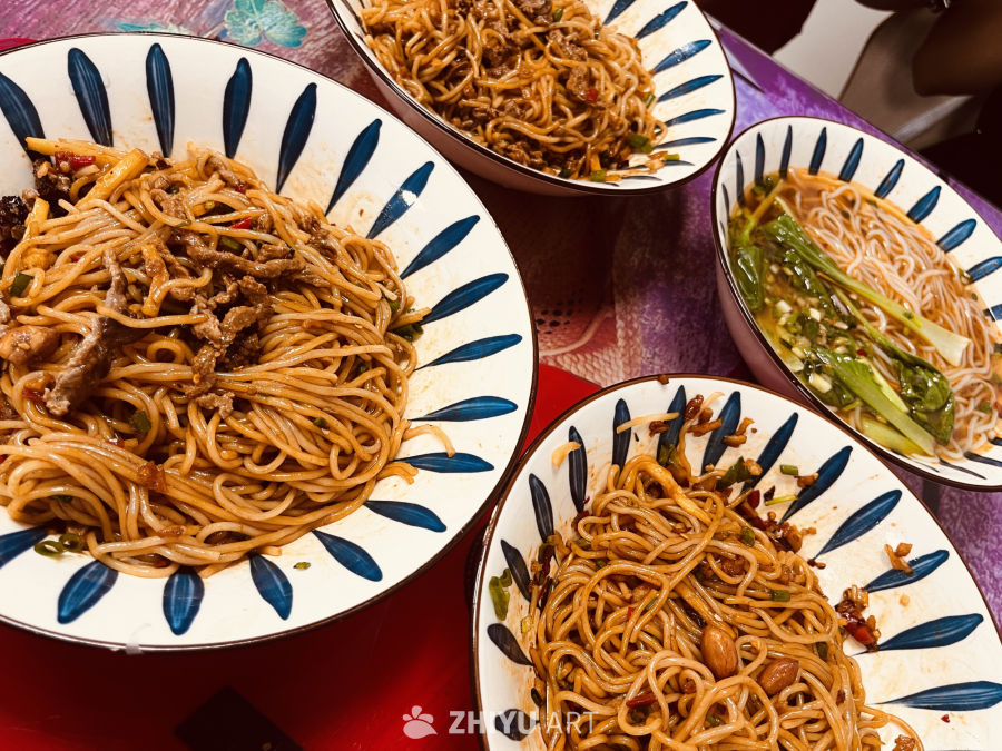 色香味俱全的家常炒面