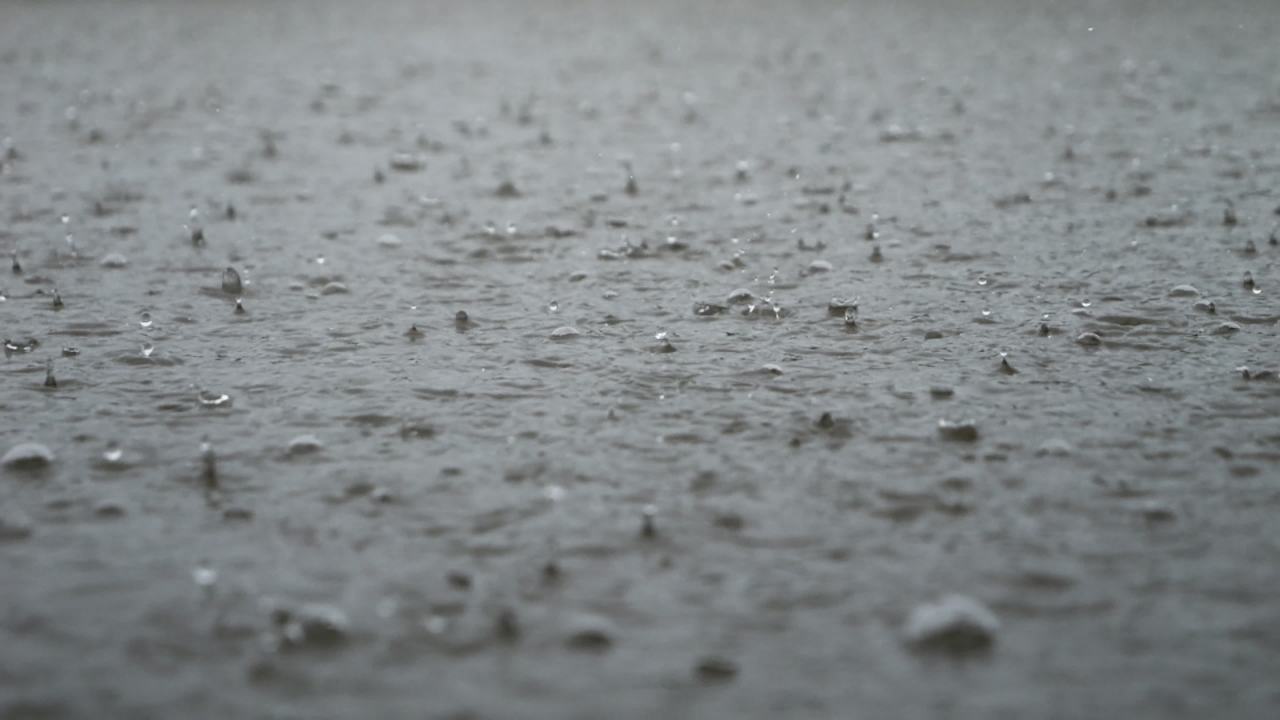 阴天下雨水滴雨滴天气 8