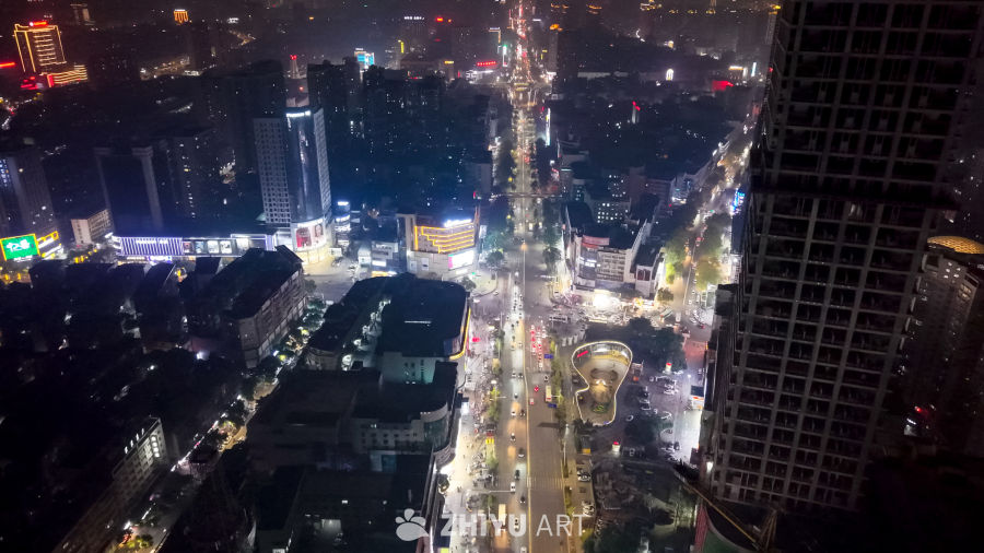 璀璨都市夜景