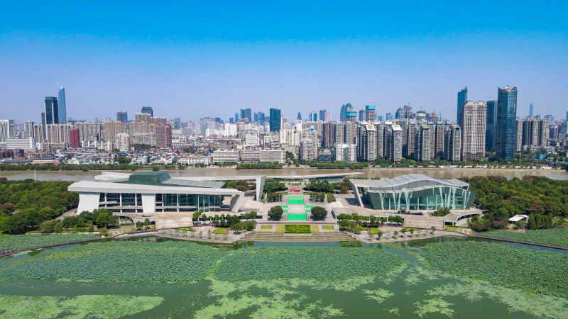 武汉城市风光航拍