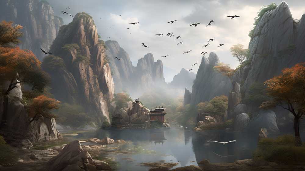 山水画风景1