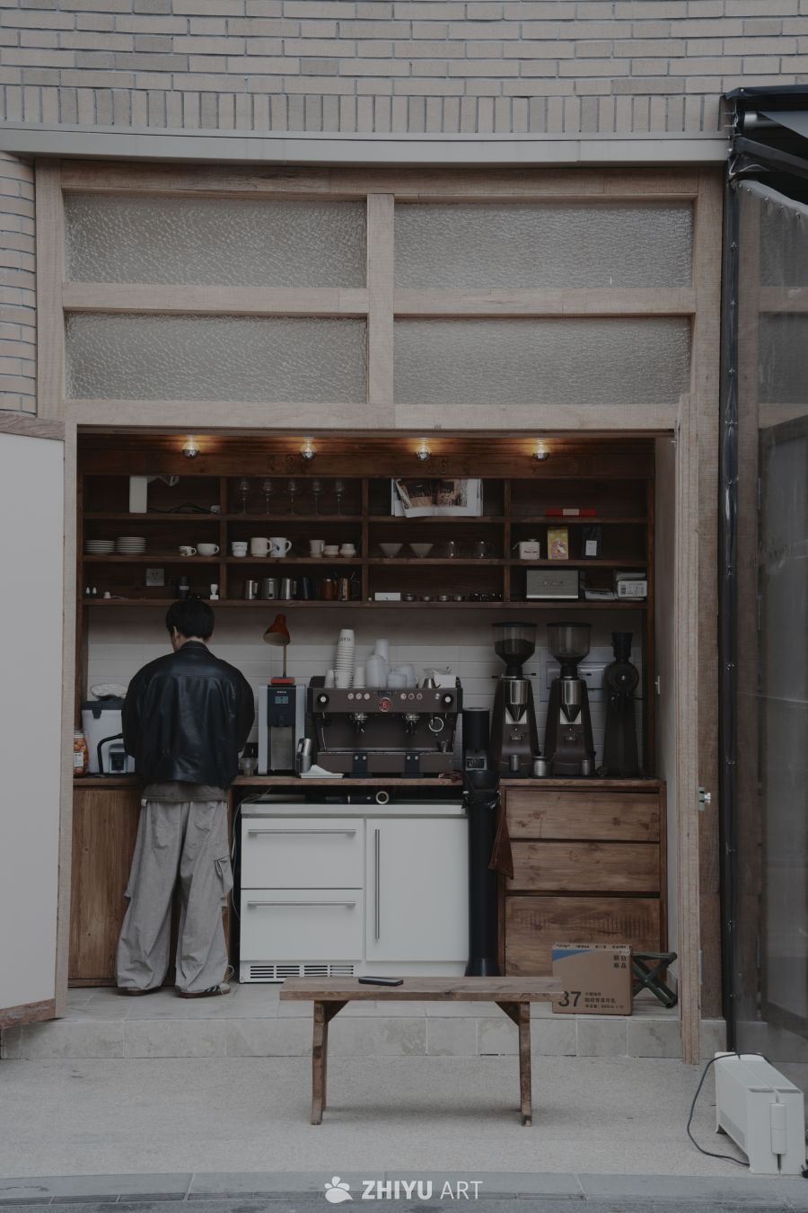 咖啡店的日常时光