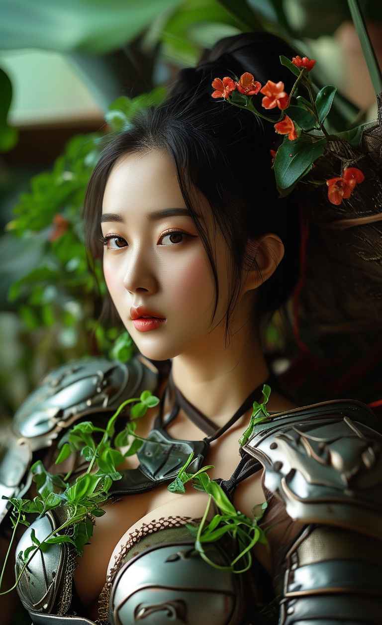 野人美女户外植物 16