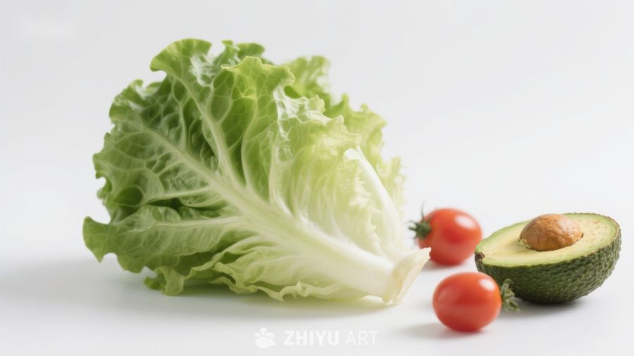 生菜樱桃番茄牛油果组合