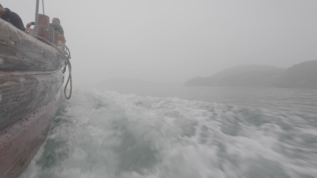 海参捕捞与渔民潜水作业