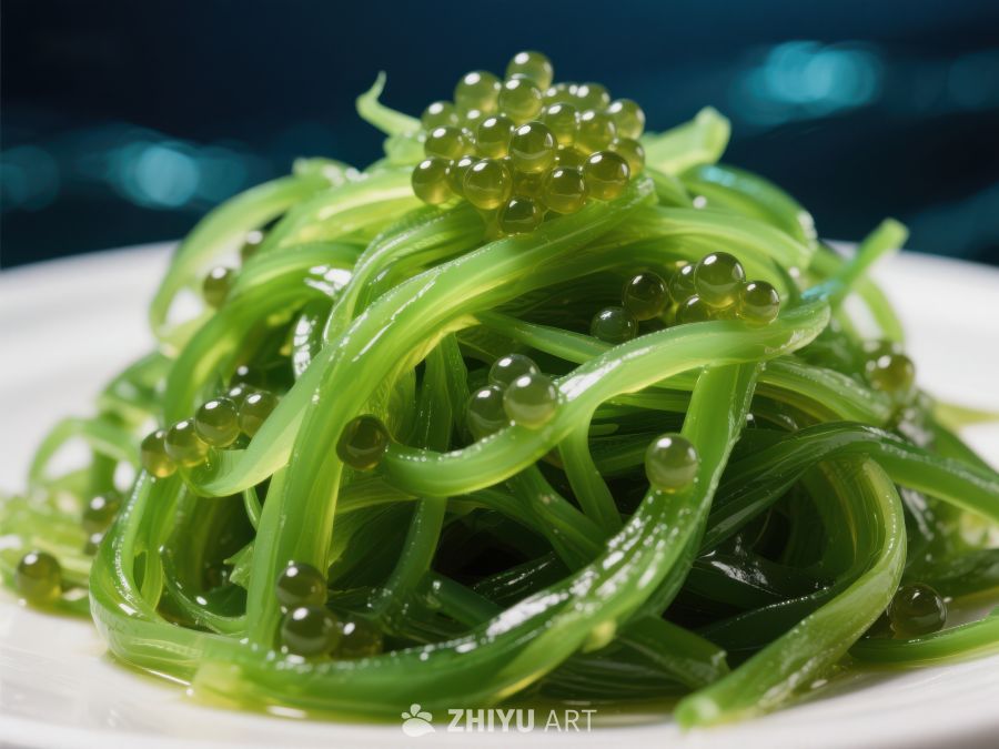 海葡萄沙拉，清新绿色美食 212