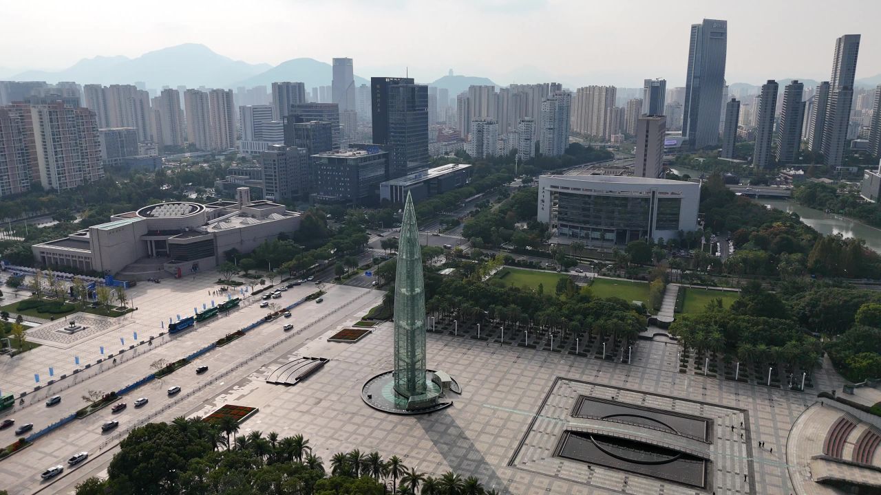 温州中央绿轴和天际线 5
