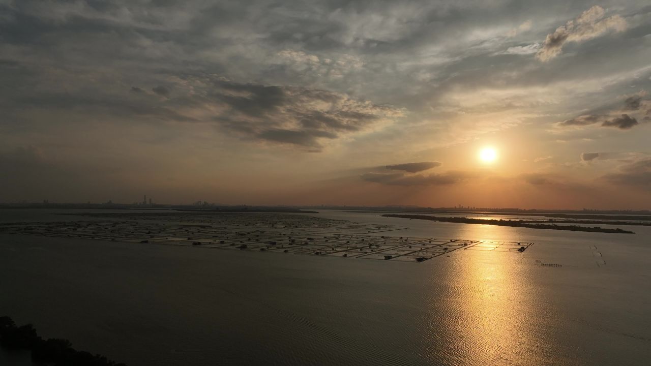 4K航拍苏州阳澄湖风光 5